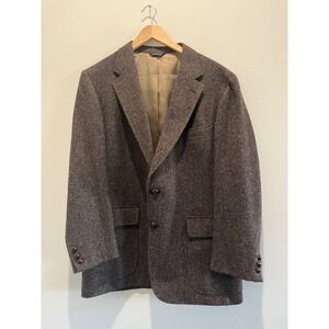 Vintage 60's Cricketeer 100%‎ Wool Bass Pro Men's Sorts Blazer.